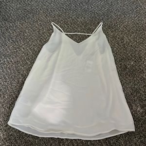 Loft White Flowy Cami